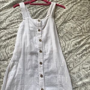 Free people white summer dress!